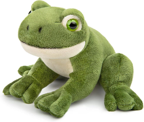 ZHONGXIN MADE Giant Frog Plush - Lifelike 13 Inch Seated Frog Stuffed Animal, Green Reptile Frog Plush, Super Soft Plush Doll, Plush Toys for Kids...