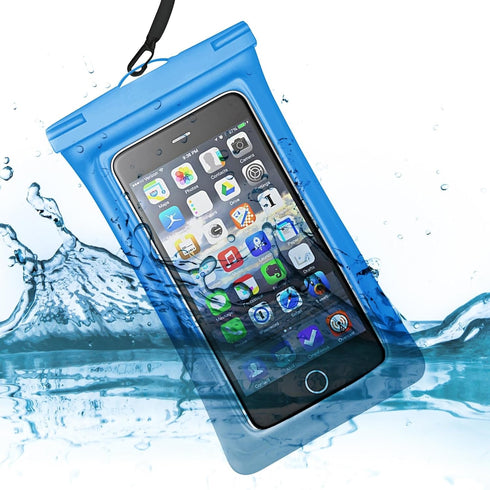 Waterproof Phone Pouch - Floating Waterproof Cellphone Case- Water Proof Clear Holder Protector for iPhone 15 Pro Max, Protector for iPhone with N...