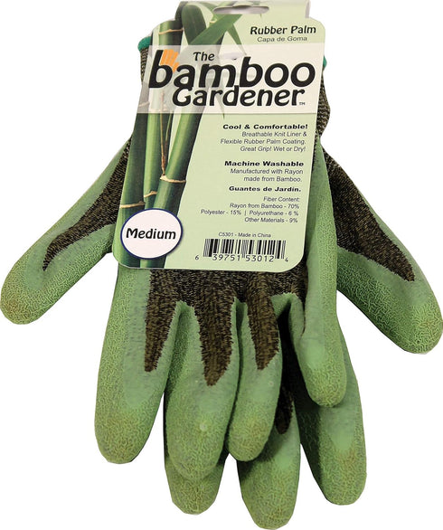 Bellingham Glove C5301M Medium Bamboo Gardner Gloves...