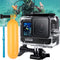 60M Waterproof Case for GoPro Hero 12 11 10 9 Black, Protective Underwater Dive Housing Shell + Holding Selfie Stick Floating Stick for Go Pro Her...