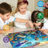 Underwater World Jigsaw Puzzles for Kids Ages 4-8 4-6 5-8 8-10 Year Old,100 Piece Ocean Shark Whale Jigsaw Puzzle for Children Learning Educationa...