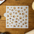 Mini Dog Paws Allover Cookie and Craft Stencil by Designer Stencils...
