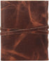 Leather Journal with lined Deckle Edge Paper 8x6 inch and Vintage Key/Handmade Writing Notebook Diary/Bound Daily Notepad for Men & Women Medium, ...