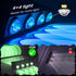 Solar Lights Fence (RGB Solar Outdoor Lights (1pcs))...