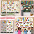 Hero Happy Birthday Bulletin Board Decoration Set Hero Birthday Bulletin Board Happy Birthday Cutouts for Classroom Hero Themed Bulletin Boarders ...