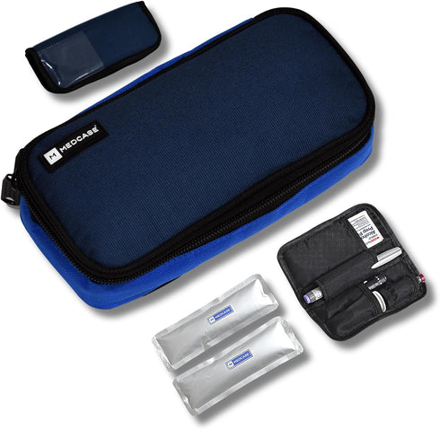 Insulin Cooler Travel Case - Portable Mini Cooler for Insulin for Diabetic Supplies, EpiPen, Medicine and More - TSA Approved...