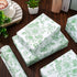 JarThenaAMCS Floral Wrapping Paper Mini Roll 17in x 32.8Ft Green White Flowers Gift Wrap Paper Chinoiserie Paper for Birthday Wedding Baby Shower ...