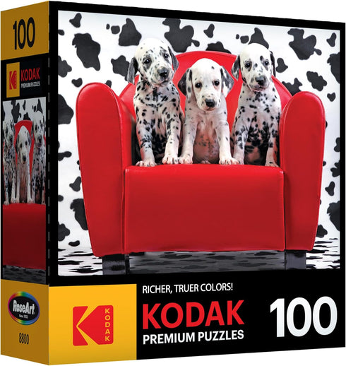 RoseArt - Kodak Premium - Lots of Spots - 100 Piece Jigsaw Puzzle for Adults...