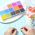 DanLingJewelry Approx 19500Pcs 15 Colors 2mm Glass Seed Beads Small Tube Spacer Loose Beads Kit for DIY Jewelry Making...