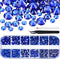 TecUnite 2000 Pieces Flat Back Gems Round Crystal Rhinestones 6 Sizes (1.5-6 mm) with Pick Up Tweezer and Rhinestones Picking Pen for Crafts Nail ...
