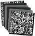 DII Cleaning Collection Multi-Purpose Microfiber, Black Damask, Dishcloth Set...