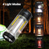 Camp Lantern Rechargeable, Camp Light Flashlight with Magnetic, Power Bank, White/Warm/Red SOS Light Mode for Emergencies, Camping, Hiking,Tent...