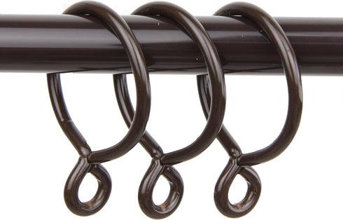 Rod Desyne 10 Curtain Eyelet Rings, Cocoa...