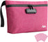 MAICHENG Storage Bag with Combination Lock Large Storage Container Travel Medicine Lock Bag Water Resistant Money Organizer Pouch Great Christmas ...