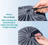 Heavy Duty Laundry Bag 2 Pack XL Nylon Laundry Bags with Straps, Washable Large Dirty Clothes Organizer with Drawstring Closure, Travel Washing Ba...
