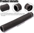 8PCS Spark Plug Wire Boots 6 inches 2500° Heat Shield Protector Sleeve with 16pcs Stainless Steel Wire Ties(Black)...