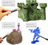 Drybrush Set Hobby Drybrush Paint Brush,Detail Paint Brush Set,3 pcs Professional Art and Advanced Acrylic Paint Brushes for Tabletop&Wargames Min...