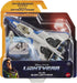 Mattel Disney and Pixar Lightyear Hyperspeed Series, Buzz Lightyear Mini Action Figure & XL-01 Spaceship, 7-in Vehicle...