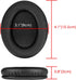 Replacement Ear Pads for HyperX Cloud II, 2, Cloud III, 3, Mix, Alpha, Cloud Flight, Stinger, 2, 2 Core Headphones Ear Cushions, Ear Covers, Heads...