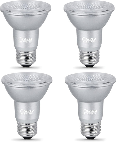 Feit Electric PAR20 LED Bulbs, 50W Equivalent, Dimmable Spotlight Bulbs, 5000k Daylight, E26 Base, 90 CRI, 450 Lumens, 22-Year Lifetime, PAR20 Flo...