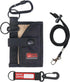ROUGH ENOUGH Coin Holder for Car – Tactical Cordura with Zipper Coin Pocket, Neck Lanyard Carabiner – Slim Card Holder for Men, Travel...