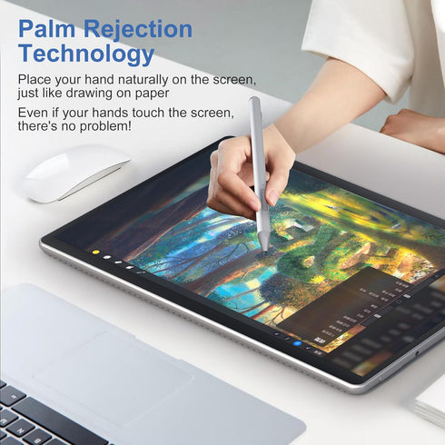 2024 New Surface Pen for Microsoft Surface Pro 11/10/9/8/7/6/5/4/3/X,Surface Go/Book/Studio/Laptop,4096 Pressure Sensitivity Windows Stylus Pen,US...