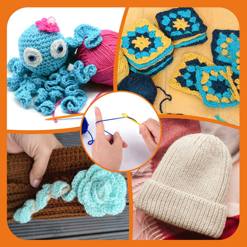 LOVEINUSA 100PCS Plastic Needles for Kids, Large Eye Yarn Needles for DIY Stitchery Plastic Sewing Needles Tapestry...