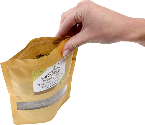 Kitty City Cat Premium Natural Catnip Tin, Premium Catnip Bag, Catnip with Silvervine, Catnip Spray...