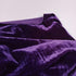 Stretch Velvet Fabric 12 Colors 62" Wide for Sewing Apparel Upholstery Curtain by The Yard (One Yard Pupple)...
