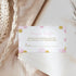 Paper Clever Party Pink and Gold Diaper Raffle Tickets - 25 Pack - Fun Baby Shower Game for Girls - Raffle Invitation Insert Cards for Prizes...