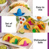 Talisman Designs Sombrero Taco Holders - Set of 4, Hold & Fill Small or Large Tacos | Crunch & Soft...