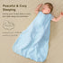 PHF 100% Muslin Cotton Baby Sleep Sacks, 0-6 Months Sleep Sack with 2-Way Zipper, 2 Pack Cooling Unisex 0.5 TOG Breathable Small Size Sleeveless B...