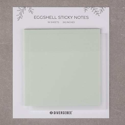 DiverseBee 50 Sheets Pastel Transparent Sticky Notes, 3x3” Clear Sticky Tabs, Translucent Page Flags Book Markers Stickers, Planner Accessories, B...