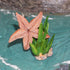 Gemini&Genius Starfish Toys for Kids, Realistic Starfish Action Figure, Starfish Figurine Toy, Under The Sea Life Figure Educational Gifts, Displa...