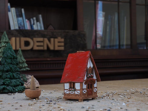Ceramic Houses Collection - Collectible Miniature, Fantasy House Collection - Room Decoration - Cone Incense Holder R504WR...