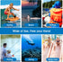2 Pack Phone Waterproof Case, Waterproof Pouch for Swimming, Phone Protector Waterproof Bag, Water Proof Bags for Vacation Beach Pool Kayak Cruise...