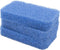 Sinkology SSCRUB-101-3 Breeze Non-Scratch and Odor Resistant Silicone Scrubber Package of 3 Sponges, Blue, 3 Piece...