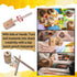 Stockmar Dual Pencil Sharpener FSC Lime Wood for Thin and Thick Pencils - Triangular and Hexagonal Shape - Colour Giants Stockmar, Waldorf Art Sup...