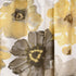 Lush Decor Leah Room Darkening Window Curtain Valance, 18 inch x 52 inch, Yellow/Gray...