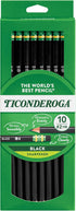 Dixon Ticonderoga Wood-Cased #2 Pencils, Pre-Sharpened, Pack of 60, Black (13915) (60)...