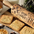 17" Premium Wood Rolling Pin with Nativity Embossed Designs | 3mm Deep Springerle Cookie Molds | Christmas Rolling Pin & Baking Gifts for Women | ...