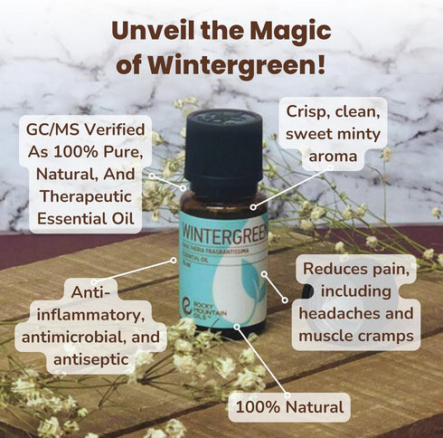 Rocky Mountain Oils - Wintergreen - 15 ml - Essential Oil...