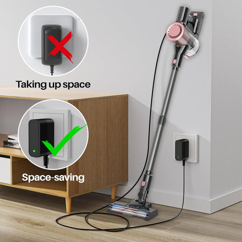 Charger for Homeika Cordless Vacuum Cleaner for Homeika H320 Cordless Vacuum 26.5V AC Adapter for Homeika Vacuum H 320 Cordless Stick Suction Vacu...