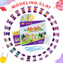 Air Dry Clay 26 Corlors, Modeling Clay for Kids, DIY Soft Magic Clay, Non-Sticky, Molding Clay with Sculpting Tools and Play Cards, Arts and Craft...