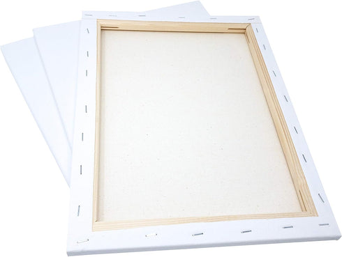milo Stretched Artist Canvas | 8x10 inch | Value Pack of 10 Canvases for Painting, Primed & Ready to Paint Art Supplies for Acrylic, Oil, Mixed We...