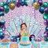 Cheerland Under the Sea Party Garlands Iridescent Mermaid Birthday Decorations Balloon Garland First Birthday Decor Sea Poolside Balloon Arch Litt...