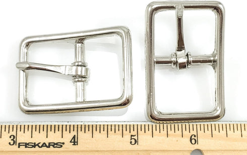 Dangerous Threads Center BAR Buckle Buckles 1" Nickel Finish 10 Pieces...