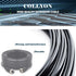 (17FT / 5m Backup Camera Cable, 4-pin Aviation Video Extension Cable, Car Video Extension Cable Backup Camera Extension Cable,AV Extension Cable C...