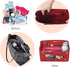 Vercord Felt Purse Tote Organizer Insert Divider Inside Handbag for Women Medium Burgundy...