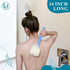2in1 Shower Brush with Loofah - Long Handle Back Scrubber Brush Exfoliating Skin Bath Mesh Sponge Back, Body, and Feet, Soft Massage Bristles for ...